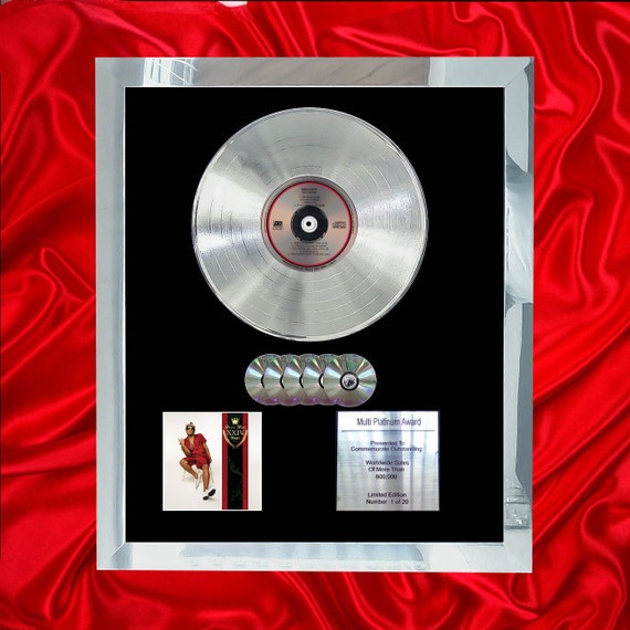 Bruno Mars 24K Magic Multi Platinum CD Disc Vinyl Record LP