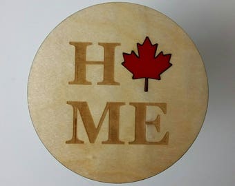 CANADA MAPLE LEAF coasters