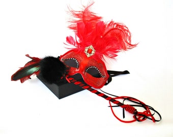 Feather duster Caresses Erotic Accessory Awake of the senses