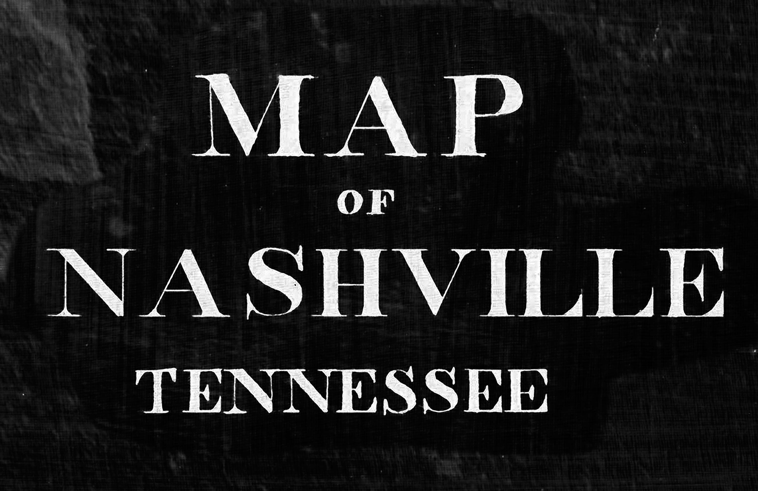 1860 Black Nashville Map restoration hardware style Vintage ... 1860 Black Nashville Map restoration hardware style Vintage ...