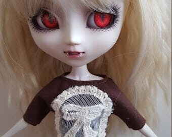 Lace ribbon Shirt for Pullip