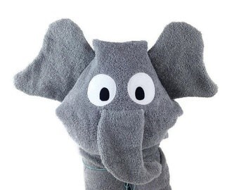 Personalized Baby Gifts Hooded Towels Elephant Baby Gift Hooded Bath Towel Baby Hooded Towel Kids Beach Towel Hooded Baby Towel