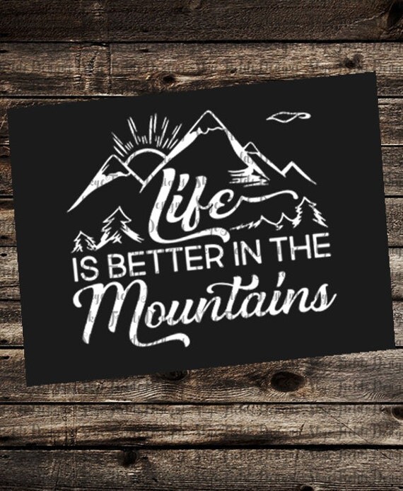 Free Free Mountain Life Svg 823 SVG PNG EPS DXF File