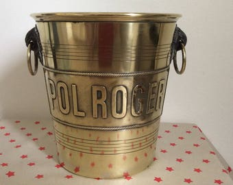 Seau à Champagne Ancien Mercier - Aluminium - Argenté - Vintage