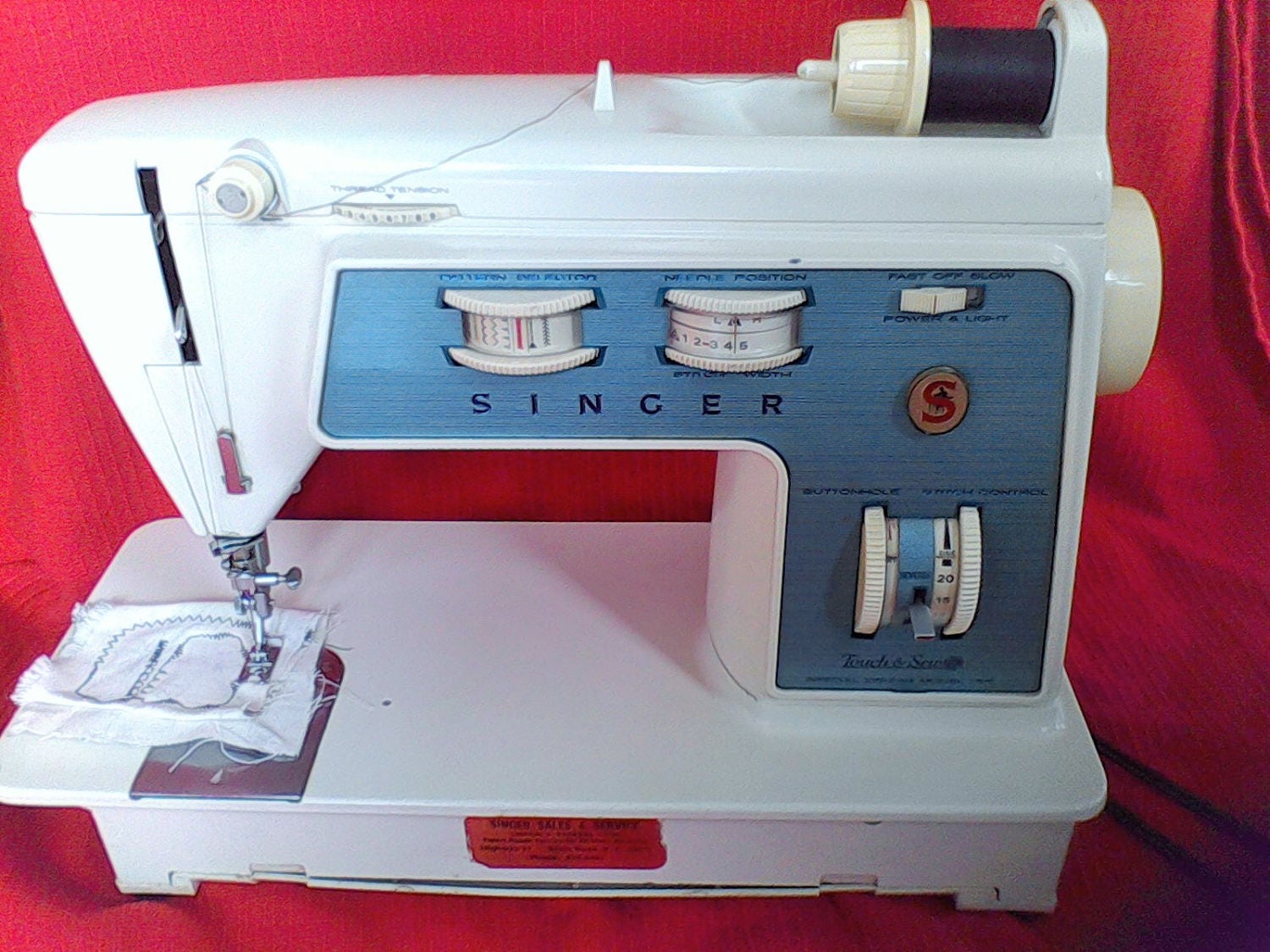 Singer sewing machine Touch and Sew model 756