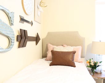 Dorm Twin Headboard, Linen Collection