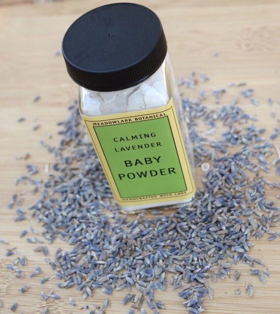Organic Baby Powder Talc Free Lavender Baby Powder for
