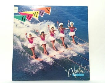 Vintage Go Go's 'Vacation' Near Mint Record LP with Interior Sleeve