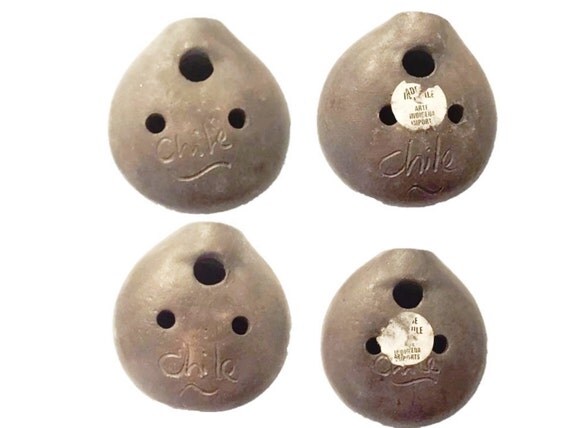 meaning of heartline bear Clay Heartline  Vintage Whistle   Ocarina Bear Zuni  Zuni Bear South
