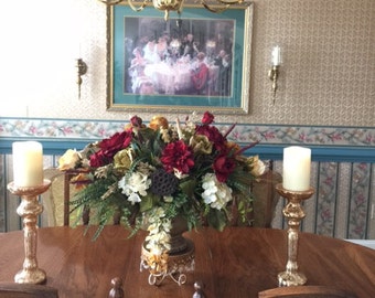 floral arrangement elegant rose lily centerpieceshipping floral arrangement elegant rose lily centerpieceshipping