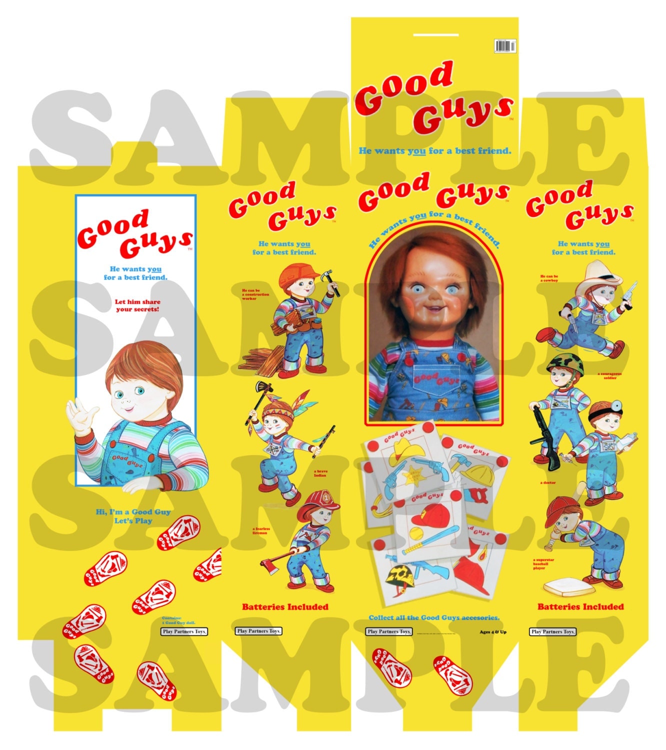Good Guy Doll Box Printable - Customize and Print