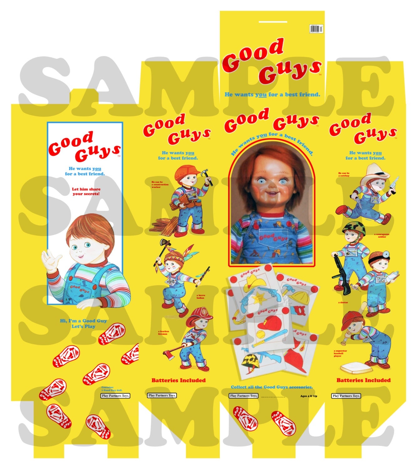 Good Guy Doll Box Printable Customize and Print