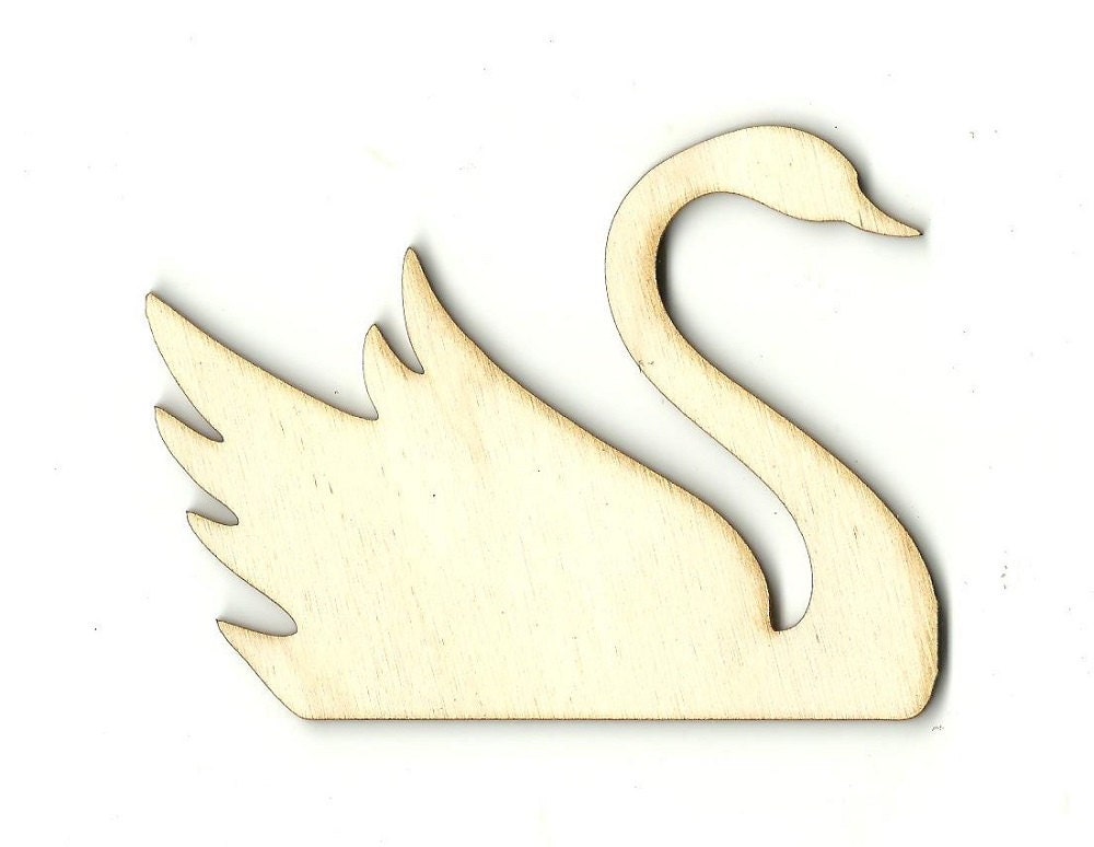 Wooden Laser Cut Swan: A Timeless Symbol of Grace and Elegance