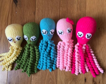 Crochet octopus for preemie, octopus toy for preemie, octopus for premature babies, octopus toy, octopus jellyfish toy for preemie, knitted