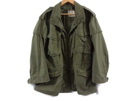 Vintage USMC Military Cold Weather Combat Jacket Medium