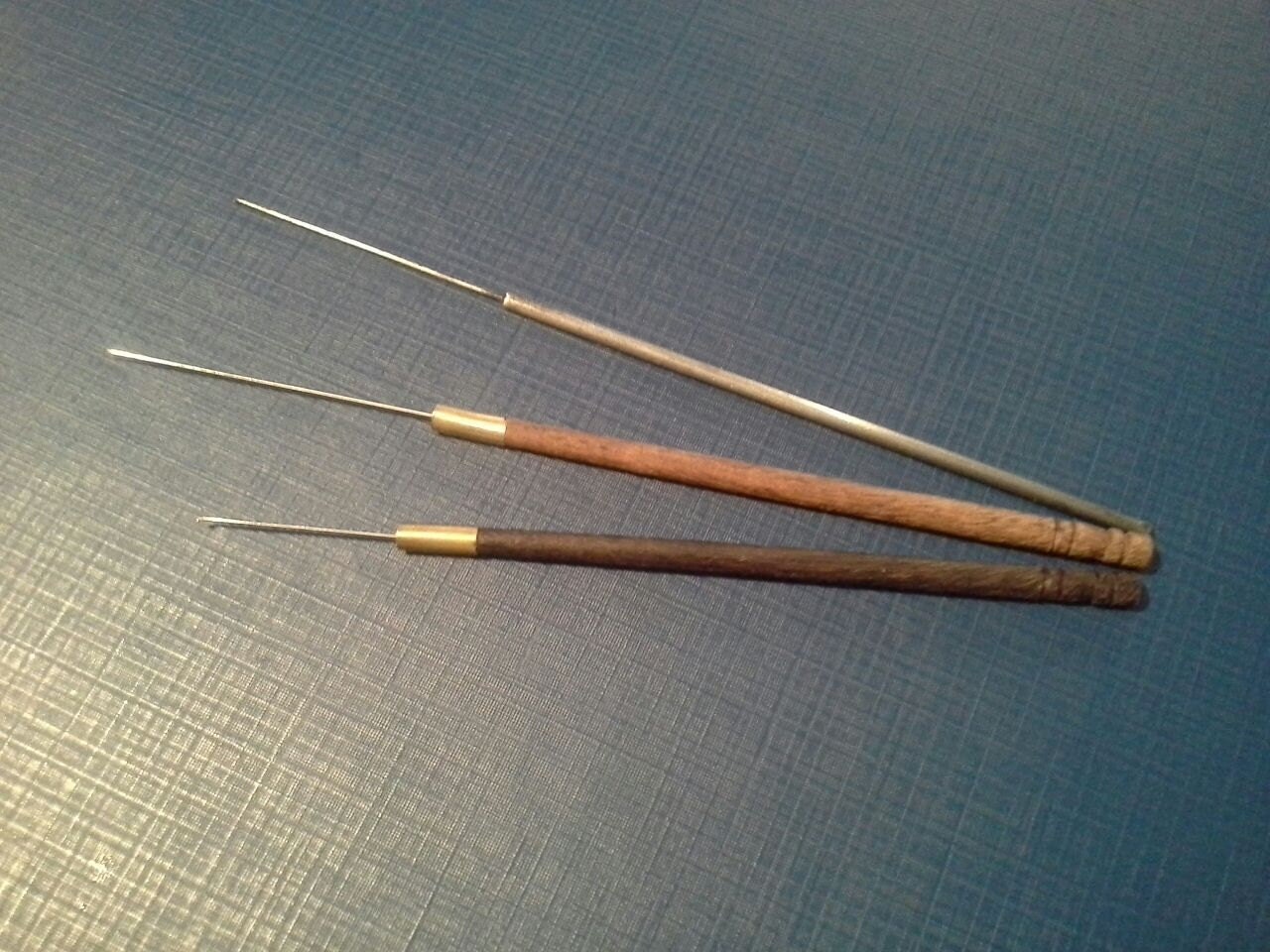 SET of 3 Indian Aari Tambour Beading Hook Lesage Embroidery