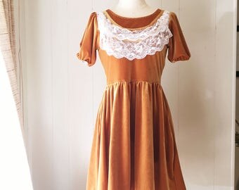Velvet Prairie Girl Dress