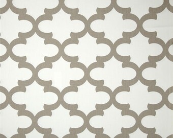 Valance Kitchen Valance Window Valance Geometric Valance Brown White Window Treatment Valance Slub Valance ONE