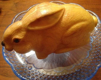 Vintage Plastic Wind Up Bunny Rabbit