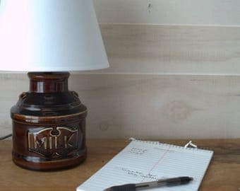 colonial brown ceramic lamp small ceramic table lamp country home decor lamp small - Kitchen Table Lamp colonial brown ceramic lamp small ceramic table lamp country home decor lamp small - Kitchen Table Lamp