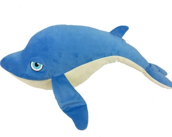 blue whale cuddly toy