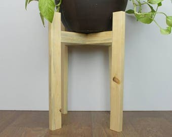 Modern Planter - Modern Plant Stand - Plant Stand - Plant Stand Wood - Plant Stands Indoor - Minimalist Planter - Wood Decor - Plant Table