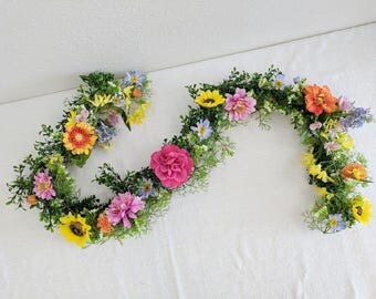 Flower Garland, Floral Garland, Wedding Garland, Silk Flower Garland, Wedding Flower Garland, Silk Flowers, Wedding Flowers, Garland