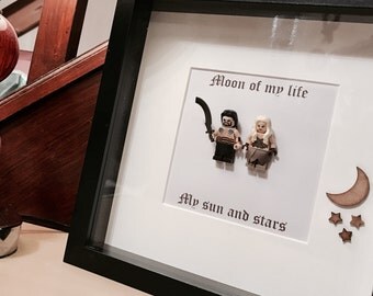 Game of Thrones Wedding Lego Gift Frame