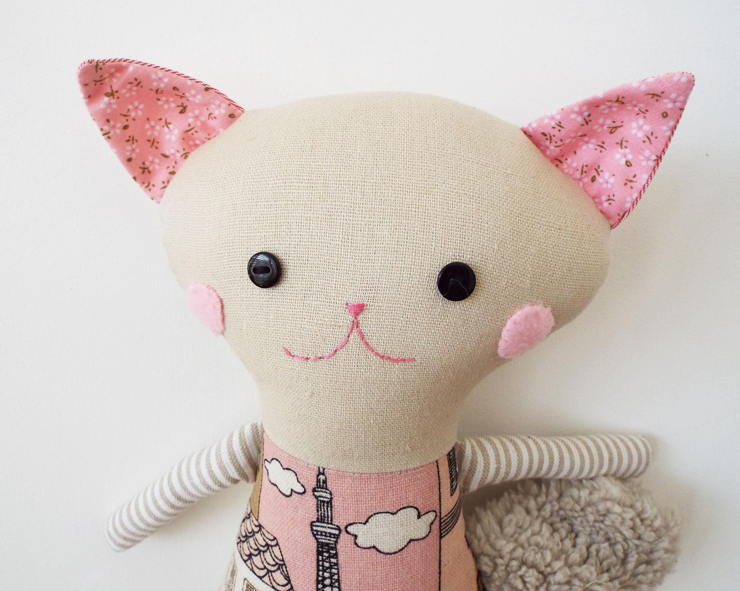 doll rag cat
