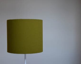 Olive home decor, green lamp shade, green home decor, solid lampshade, plain green lampshade, green table lamp, green lampshade, floor lamp