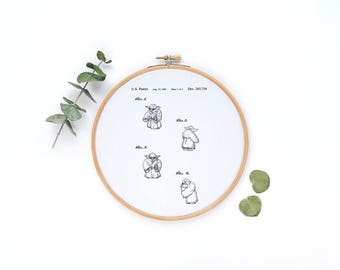 Yoda Canvas Art| Embroidery Art| Yoda Wall Art| Yoda Wall Decor| Wall Hanging Art| Star Wars| Star Wars Decor| Star Wars Patent| Yoda|HPH418