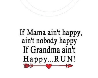 If mama ain't happy | Etsy