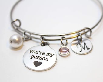 your my person bracelet, your my person bangle, your my person jewelry, your my person gift, your my person charm bracelet, your my person