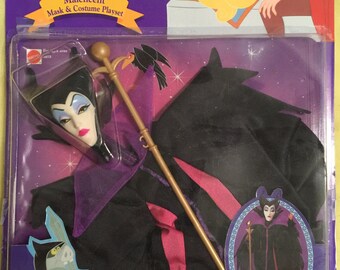Maleficent costume for Barbie, 1991 Mattel
