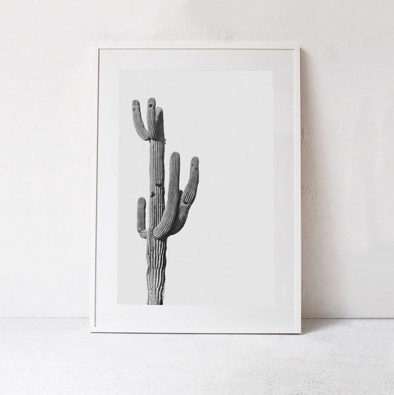 Modern Wall Art Print Cactus PRINTABLE Art Cactus Print