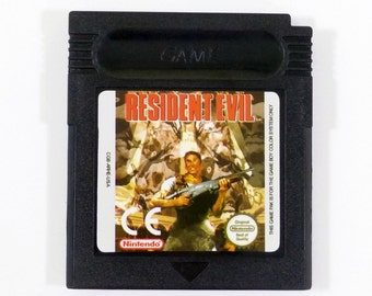 Resident Evil Game Boy Color Cartridge Unreleased Nintendo Customized Gameboy Cart GBC - Free Shipping!