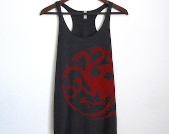 Mother of Dragons Targaryen Tank Top - Game of Thrones Shirt Khaleesi