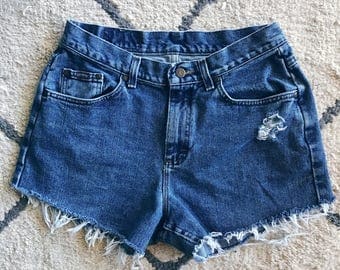 High Waisted Cutoffs