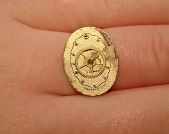 50% Off! Handmade Chaika Watchface Ring