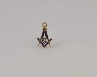 Masonic charm | Etsy