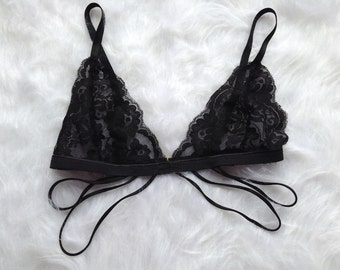Tasha strappy lace bralette special offer