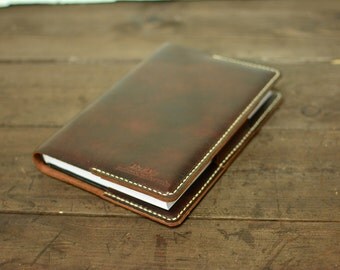 A5 Leather Notebook Cover, Leather Notepad Cover, Leather Journal Cover, Leather Notebook Cover A5, A5 diary cover, A5 cover, journal cover