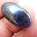 Iolite Cabochon Oval Blue Grey Violet Iolite ,Gemstone Natural Iolite Stone Healing Crystals and Stones 21.10Cts. 29x15x6mm(A-83)