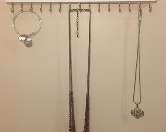 Jewelry Hanger, Necklace Organizer, Wall Jewelry Organizer, Gifts for Women, Necklace Hanger, Jewelry Holder, Simple Jewelry Organizer