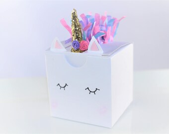 Unicorn Party, Unicorn Decoration,Favor Boxes,Baby shower,First birthday,Unicorn wedding,Bridal shower,Unicorn theme,Unicorn favor box