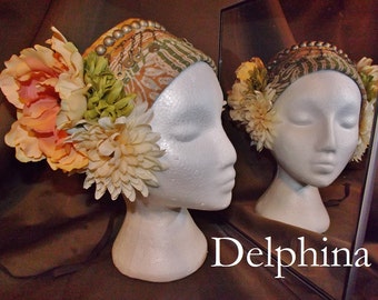 ATS Tribal Fusion Belly Dance Headpiece, Delphina