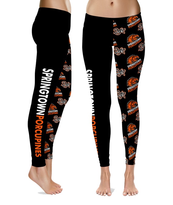 Custom Team Leggings Springtown Porcupines High School