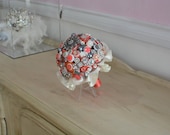 Bespoke Button Brooch & Jewellery Wedding Bridal Bouquet