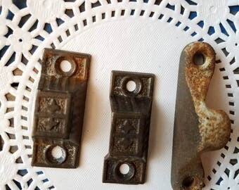 Victorian WINDOW LATCH RECEIVERS