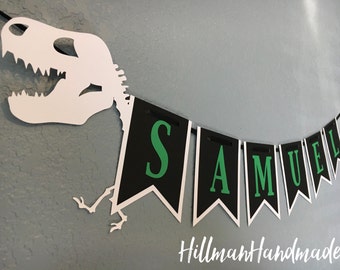 Dinosaur Banner, Dinosaur Birthday Banner, Dinosaur Birthday, Dinosaur Party, Dinosaur Party Banner